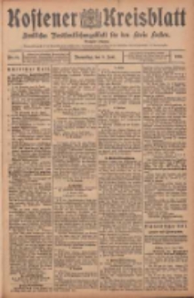 Kostener Kreisblatt: amtliches Ver&ouml;ffentlichungsblatt f&uuml;r den Kreis Kosten 1905.06.08 Jg.40 Nr68