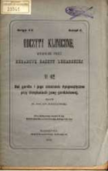 B&oacute;l gardła i jego znaczenie dyagnostyczne przy cierpieniach jamy gardzielowej / skreślił Alfr. Sokołowski.