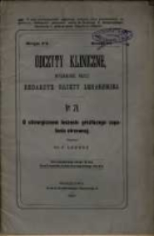 O chirurgicznem leczeniu gruźliczego zapalenia otrzewnej / napisał F. Legueu ; [przeł. K. Niedzielski].