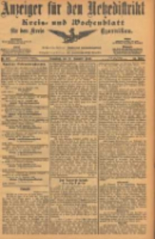 Anzeiger f&uuml;r den Netzedistrikt Kreis- und Wochenblatt f&uuml;r den Kreis Czarnikau 1903.11.21 Jg.51 Nr137