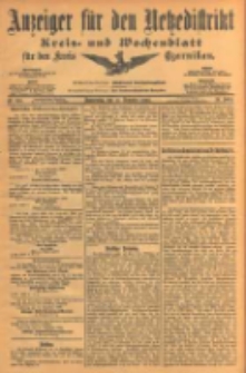 Anzeiger f&uuml;r den Netzedistrikt Kreis- und Wochenblatt f&uuml;r den Kreis Czarnikau 1903.12.17 Jg.51 Nr148