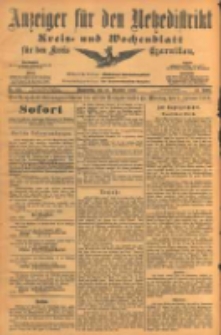 Anzeiger f&uuml;r den Netzedistrikt Kreis- und Wochenblatt f&uuml;r den Kreis Czarnikau 1903.12.31 Jg.51 Nr153