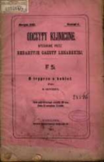 O tryprze u kobiet / wykład kliniczny M. S&auml;nger'a ; przeł. M. Zweigbaum.