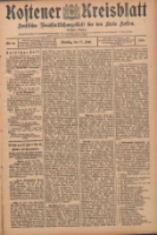 Kostener Kreisblatt: amtliches Ver&ouml;ffentlichungsblatt f&uuml;r den Kreis Kosten 1905.06.27 Jg.40 Nr76