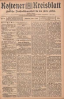 Kostener Kreisblatt: amtliches Ver&ouml;ffentlichungsblatt f&uuml;r den Kreis Kosten 1905.07.06 Jg.40 Nr80