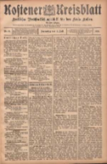 Kostener Kreisblatt: amtliches Veröffentlichungsblatt für den Kreis Kosten 1905.07.13 Jg.40 Nr83