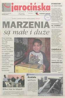 Gazeta Jarocińska 2007.01.26 Nr4(850)