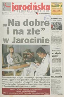 Gazeta Jarocińska 2007.03.30 Nr13(859)