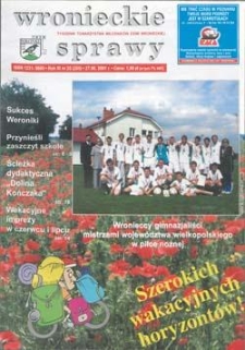 Wronieckie Sprawy 2001.06.27 R.11 Nr25(205)