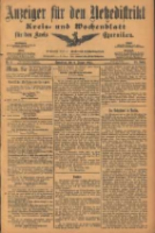 Anzeiger für den Netzedistrikt Kreis- und Wochenblatt für den Kreis Czarnikau 1904.01.09 Jg.52 Nr3
