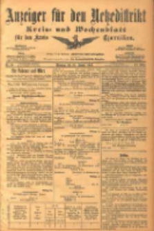 Anzeiger f&uuml;r den Netzedistrikt Kreis- und Wochenblatt f&uuml;r den Kreis Czarnikau 1904.01.26 Jg.52 Nr10