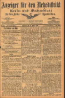 Anzeiger f&uuml;r den Netzedistrikt Kreis- und Wochenblatt f&uuml;r den Kreis Czarnikau 1904.01.30 Jg.52 Nr12