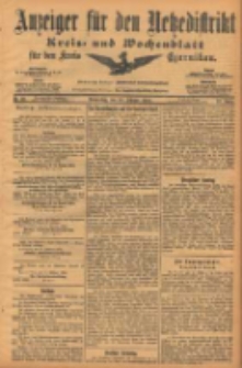 Anzeiger für den Netzedistrikt Kreis- und Wochenblatt für den Kreis Czarnikau 1904.02.18 Jg.52 Nr20