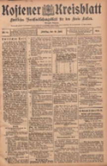 Kostener Kreisblatt: amtliches Veröffentlichungsblatt für den Kreis Kosten 1905.07.18 Jg.40 Nr85