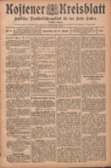 Kostener Kreisblatt: amtliches Veröffentlichungsblatt für den Kreis Kosten 1905.08.10 Jg.40 Nr95