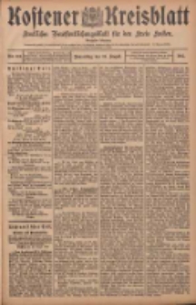 GazetKostener Kreisblatt: amtliches Veröffentlichungsblatt für den Kreis Kosten 1905.08.24 Jg.40 Nr101