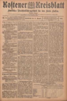 Kostener Kreisblatt: amtliches Veröffentlichungsblatt für den Kreis Kosten 1905.08.26 Jg.40 Nr102