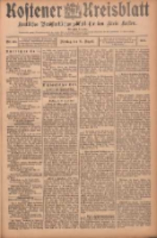 Kostener Kreisblatt: amtliches Ver&ouml;ffentlichungsblatt f&uuml;r den Kreis Kosten 1905.08.29 Jg.40 Nr103