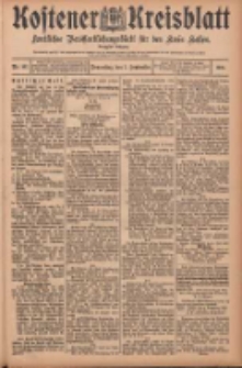 Kostener Kreisblatt: amtliches Veröffentlichungsblatt für den Kreis Kosten 1905.09.07 Jg.40 Nr107