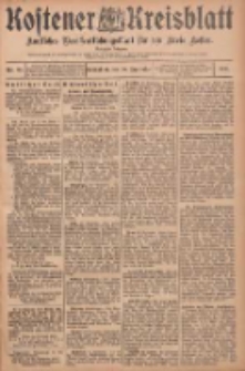 Kostener Kreisblatt: amtliches Ver&ouml;ffentlichungsblatt f&uuml;r den Kreis Kosten 1905.09.28 Jg.40 Nr116