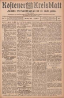 Kostener Kreisblatt: amtliches Veröffentlichungsblatt für den Kreis Kosten 1905.10.10 Jg.40 Nr121