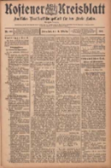 Kostener Kreisblatt: amtliches Ver&ouml;ffentlichungsblatt f&uuml;r den Kreis Kosten 1905.10.14 Jg.40 Nr123