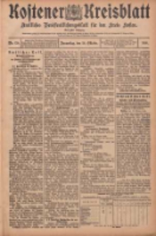 Kostener Kreisblatt: amtliches Veröffentlichungsblatt für den Kreis Kosten 1905.10.26 Jg.40 Nr128