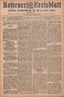 Kostener Kreisblatt: amtliches Ver&ouml;ffentlichungsblatt f&uuml;r den Kreis Kosten 1905.11.02 Jg.40 Nr131
