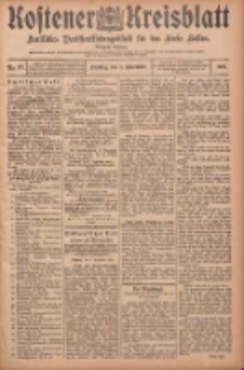 Kostener Kreisblatt: amtliches Veröffentlichungsblatt für den Kreis Kosten 1905.11.07 Jg.40 Nr133