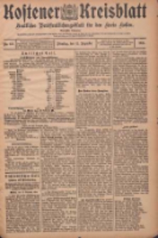 Kostener Kreisblatt: amtliches Veröffentlichungsblatt für den Kreis Kosten 1905.12.12 Jg.40 Nr148