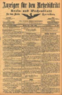 Anzeiger f&uuml;r den Netzedistrikt Kreis- und Wochenblatt f&uuml;r den Kreis Czarnikau 1904.03.08 Jg.52 Nr28