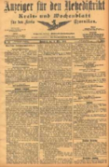 Anzeiger f&uuml;r den Netzedistrikt Kreis- und Wochenblatt f&uuml;r den Kreis Czarnikau 1904.03.12 Jg.52 Nr30