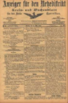 Anzeiger für den Netzedistrikt Kreis- und Wochenblatt für den Kreis Czarnikau 1904.03.15 Jg.52 Nr31