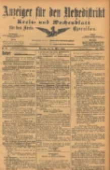 Anzeiger für den Netzedistrikt Kreis- und Wochenblatt für den Kreis Czarnikau 1904.03.29 Jg.52 Nr37