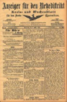 Anzeiger f&uuml;r den Netzedistrikt Kreis- und Wochenblatt f&uuml;r den Kreis Czarnikau 1904.03.03 Jg.52 Nr26