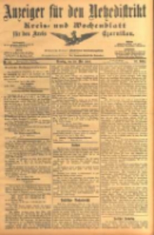 Anzeiger f&uuml;r den Netzedistrikt Kreis- und Wochenblatt f&uuml;r den Kreis Czarnikau 1904.05.10 Jg.52 Nr54