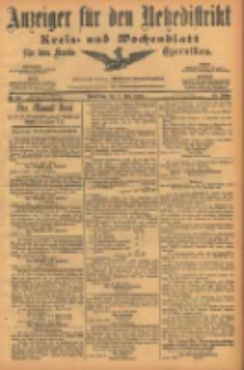 Anzeiger f&uuml;r den Netzedistrikt Kreis- und Wochenblatt f&uuml;r den Kreis Czarnikau 1904.06.02 Jg.52 Nr63