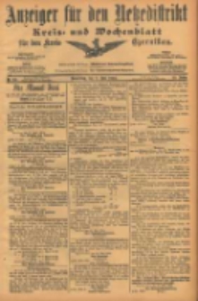 Anzeiger für den Netzedistrikt Kreis- und Wochenblatt für den Kreis Czarnikau 1904.06.02 Jg.52 Nr63