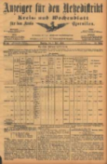 Anzeiger f&uuml;r den Netzedistrikt Kreis- und Wochenblatt f&uuml;r den Kreis Czarnikau 1904.06.07 Jg.52 Nr65