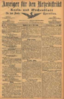 Anzeiger f&uuml;r den Netzedistrikt Kreis- und Wochenblatt f&uuml;r den Kreis Czarnikau 1904.06.11 Jg.52 Nr67