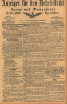 Anzeiger f&uuml;r den Netzedistrikt Kreis- und Wochenblatt f&uuml;r den Kreis Czarnikau 1904.06.23 Jg.52 Nr72