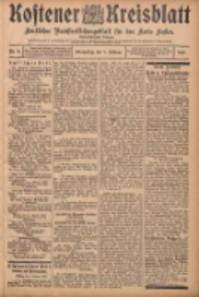Kostener Kreisblatt: amtliches Ver&ouml;ffentlichungsblatt f&uuml;r den Kreis Kosten 1907.02.07 Jg.42 Nr17