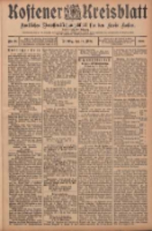 Kostener Kreisblatt: amtliches Ver&ouml;ffentlichungsblatt f&uuml;r den Kreis Kosten 1907.03.19 Jg.42 Nr34