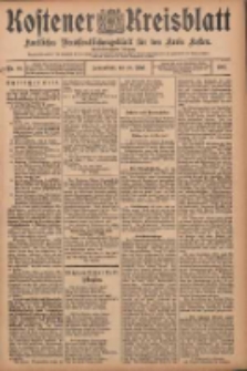 Kostener Kreisblatt: amtliches Ver&ouml;ffentlichungsblatt f&uuml;r den Kreis Kosten 1907.05.18 Jg.42 Nr60