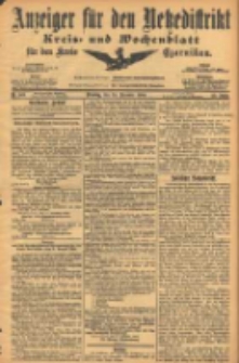 Anzeiger für den Netzedistrikt Kreis- und Wochenblatt für den Kreis Czarnikau 1904.12.20 Jg.52 Nr148