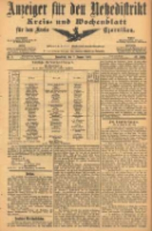 Anzeiger f&uuml;r den Netzedistrikt Kreis- und Wochenblatt f&uuml;r den Kreis Czarnikau 1905.01.07 Jg.53 Nr3
