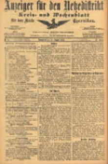 Anzeiger für den Netzedistrikt Kreis- und Wochenblatt für den Kreis Czarnikau 1905.01.21 Jg.53 Nr9