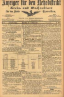 Anzeiger für den Netzedistrikt Kreis- und Wochenblatt für den Kreis Czarnikau 1905.02.09 Jg.53 Nr17