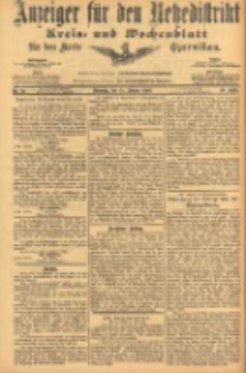 Anzeiger f&uuml;r den Netzedistrikt Kreis- und Wochenblatt f&uuml;r den Kreis Czarnikau 1905.02.14 Jg.53 Nr19
