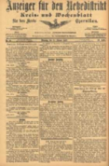Anzeiger für den Netzedistrikt Kreis- und Wochenblatt für den Kreis Czarnikau 1905.02.14 Jg.53 Nr19